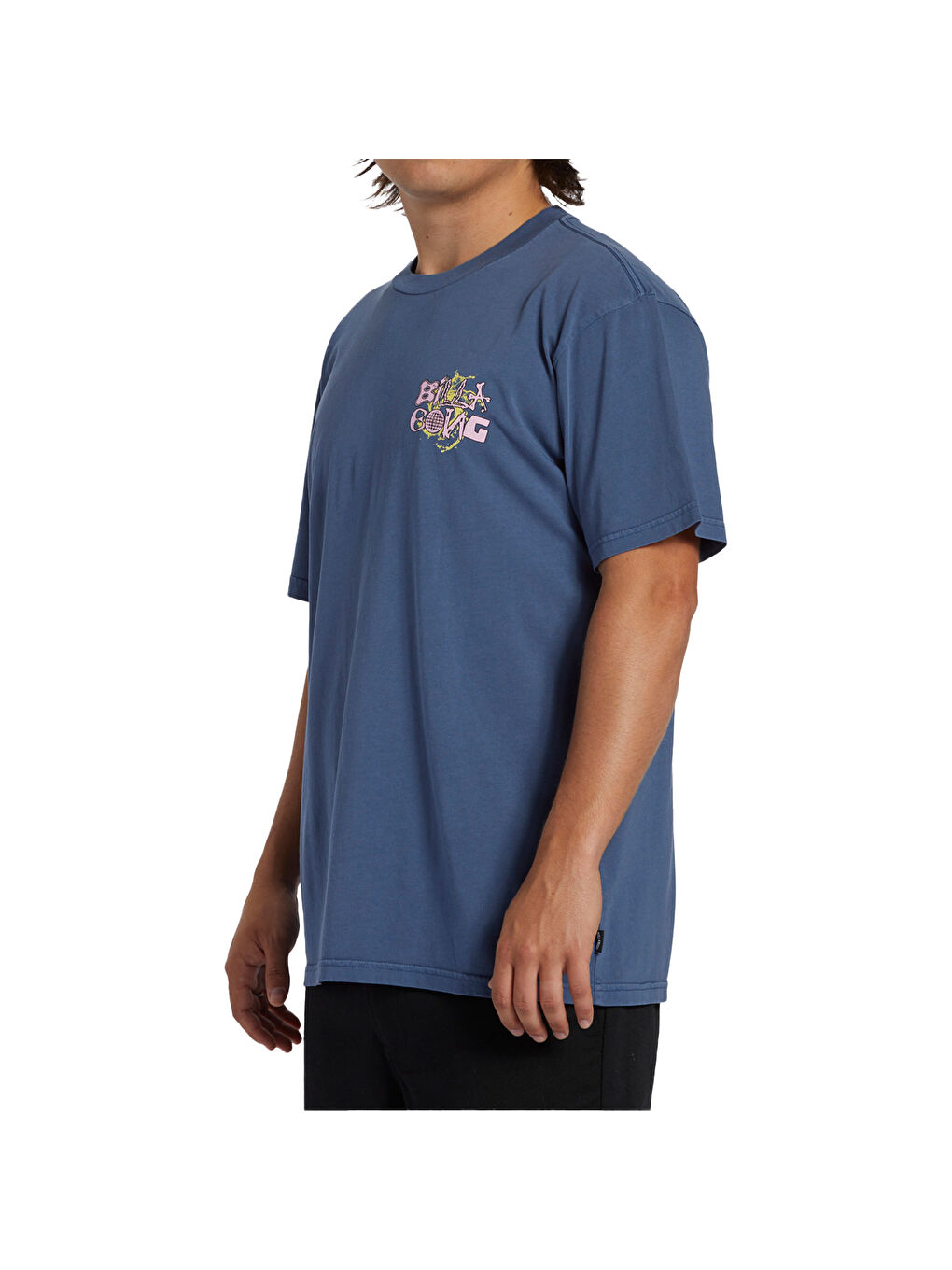 High Tide Tees Erkek Mavi Tişört-3