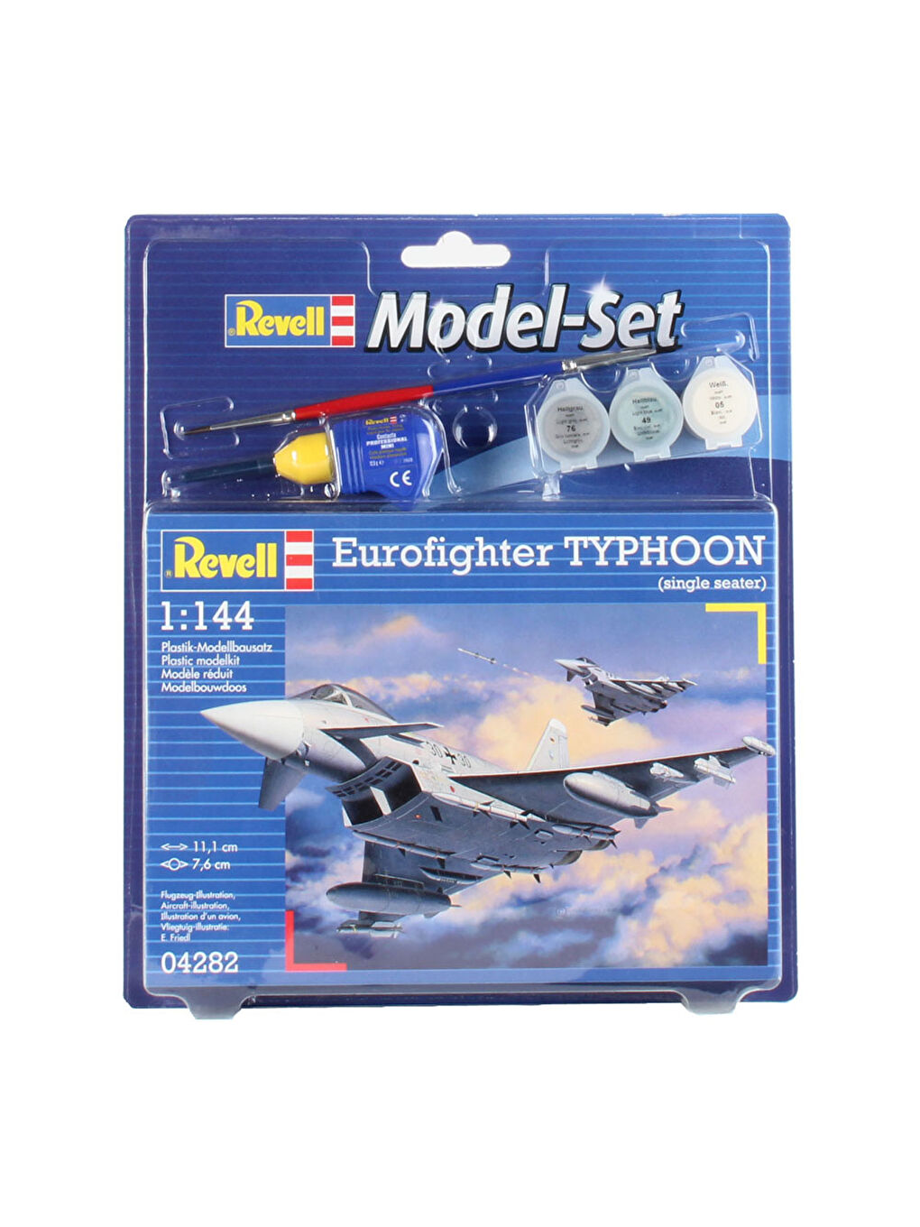 Maket 1:144 Model Set Eurofighter Typhoo 64282