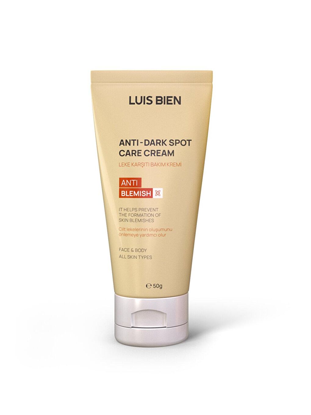 Luis Bien Şeffaf Cilt Tonu Eşitleyici Leke Karşıtı Krem 50 gr +30 Spf