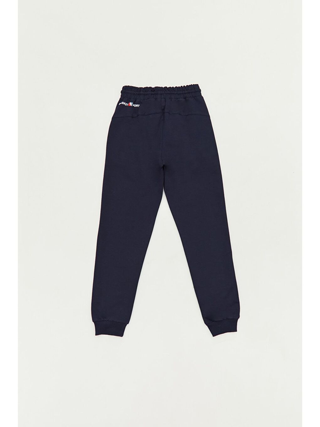 Lacivert Baskılı Beli Lastikli Jogger Erkek Çocuk Eşofman Altı-1