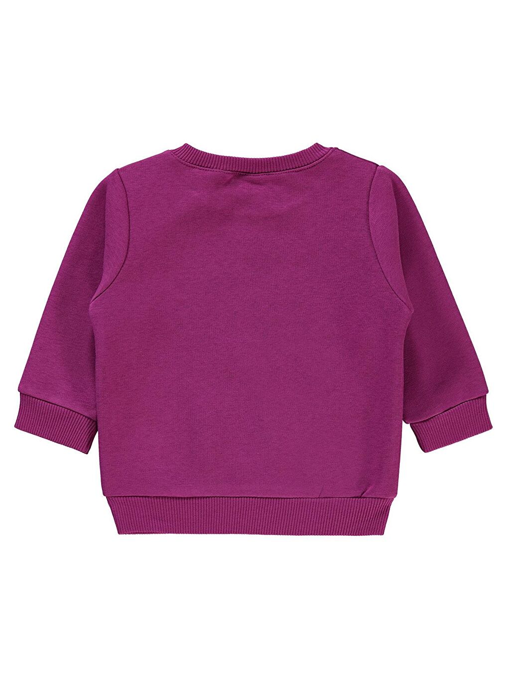 Civil Mor Baby Kız Bebek Sweatshirt 6-18 Ay Orkide Moru - 2