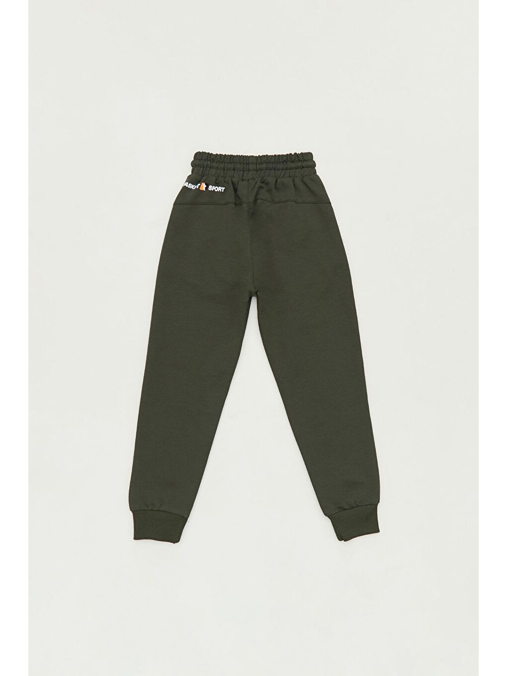 Haki Baskılı Beli Lastikli Jogger Erkek Çocuk Eşofman Altı-1