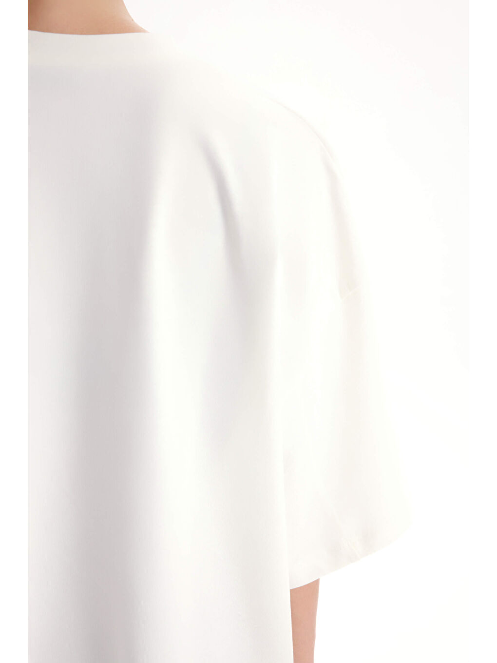 Adrien Oversize Beyaz T-Shirt-7