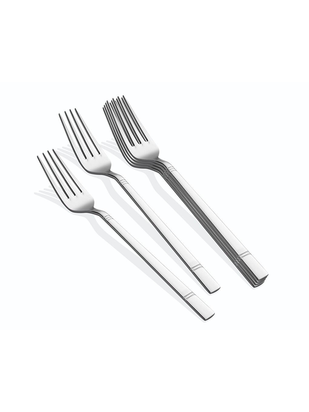 Gri Boğaziçi Yemek Çatal 6'lı 18/10