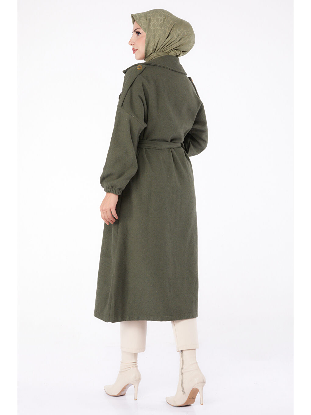 Kaşe Kaban Haki - 27734-HAKI-2