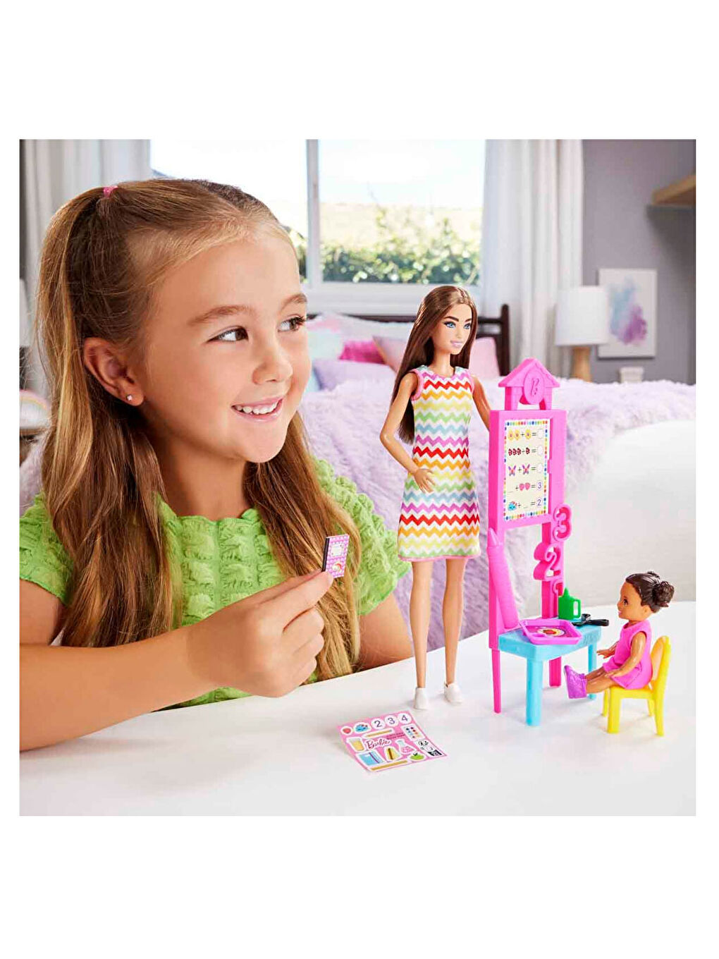 Barbie Kariyer Oyun Setleri Öğretmen Bebek JCR76-5