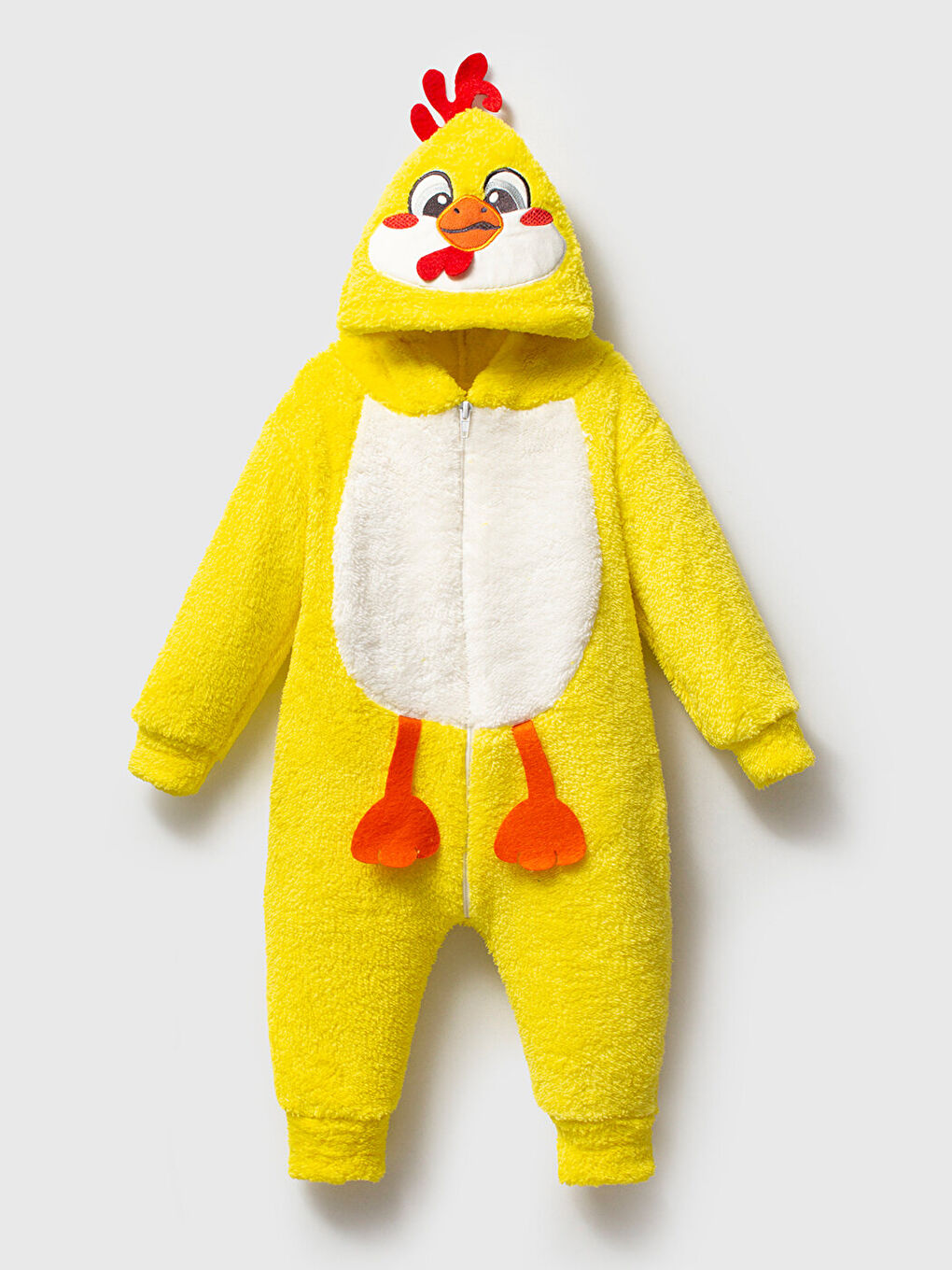 Turuncu Welsoft Civciv Desenli Kışlık  Uyku Tulumu 1–6 Yaş