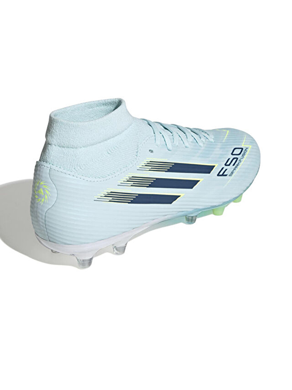 F50 Sparkfusion League Fg/ag Unisex Çim Zemin Kramponu Jr8998 Mavi-4