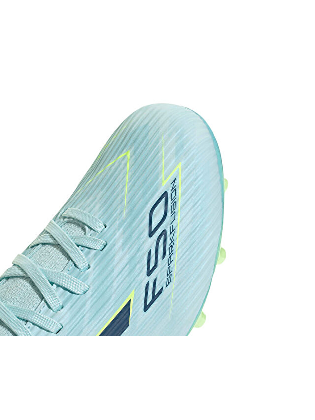 F50 Sparkfusion League Fg/ag Unisex Çim Zemin Kramponu Jr8998 Mavi-6