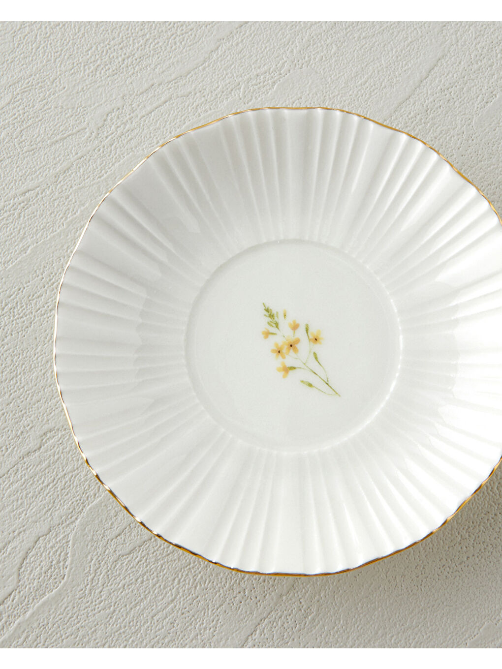 Sarı Soft Garden Porselen Kahvaltı Takımı 20 Parça 6 Kişilik Gold-3