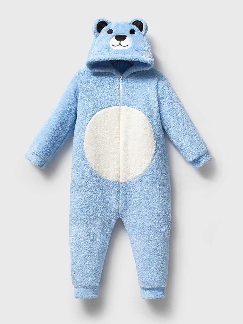Welsoft Panda Mavi Desenli Kışlık  Uyku Tulumu 1–6 Yaş