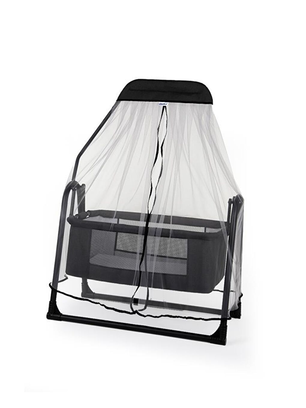 Sude Tüllü Sepet Beşik Sallanabilir Bebek Beşiği Tüllü Beşik