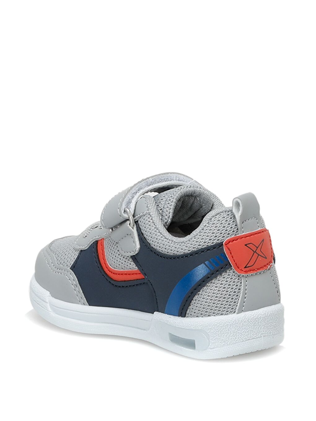 Kinetix Gri-Lacivert-Kırmızı HORNET J 2FX Açık Gri Erkek Çocuk Sneaker - 2