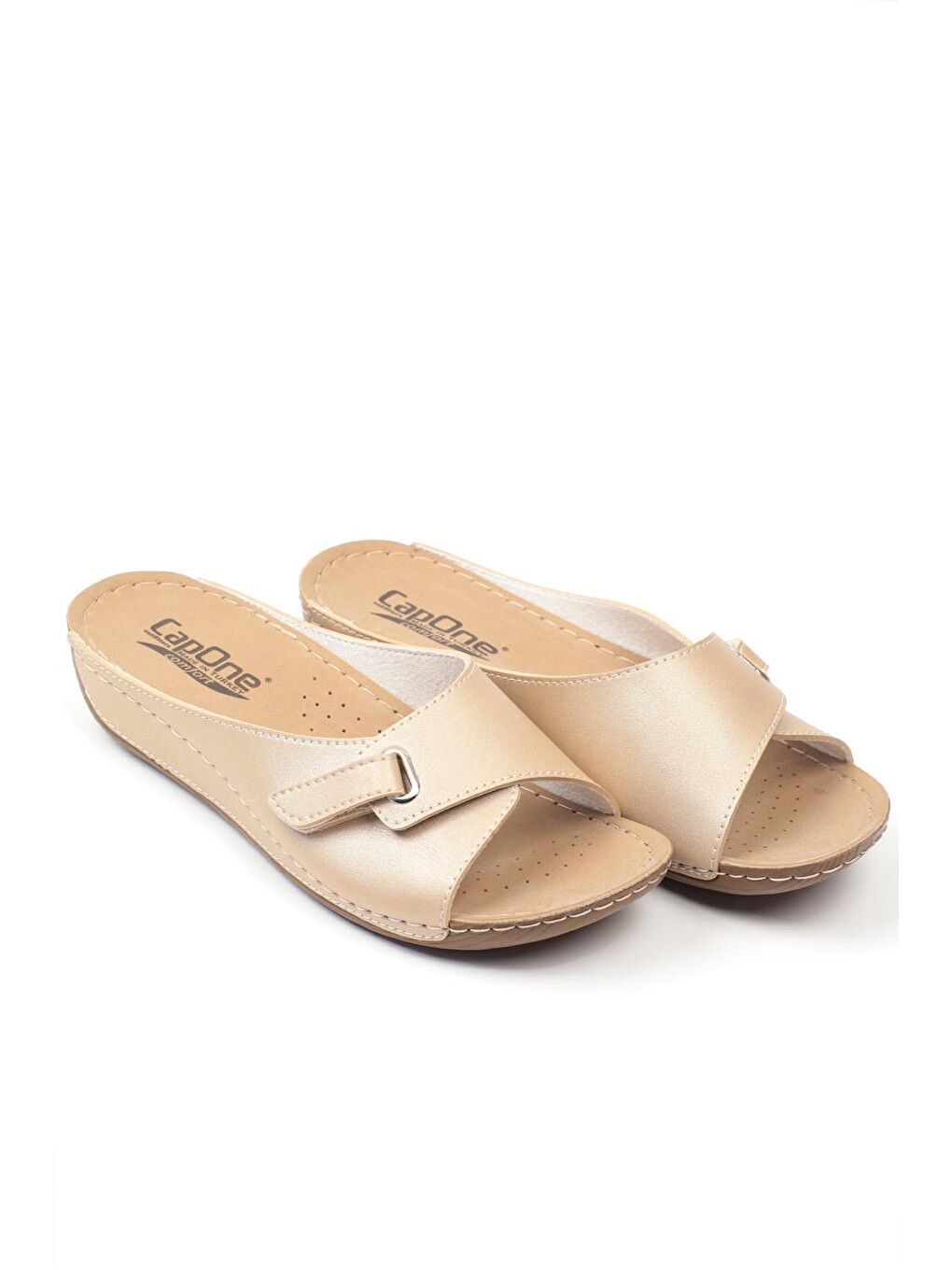 Sarı Z0397 Kadın Konfor Anatomic Terlik-1