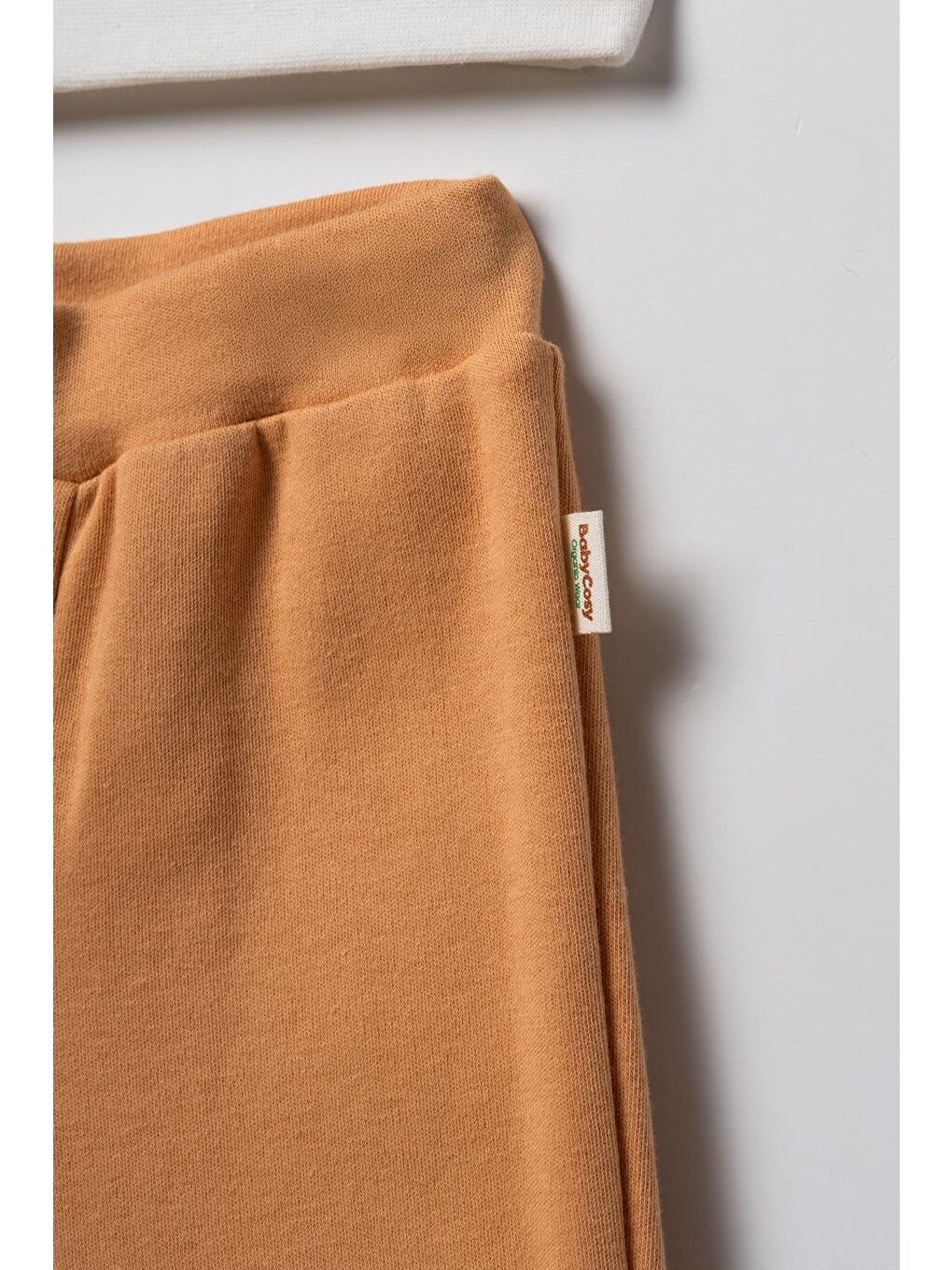 Ekru Bebek Alt Üst Takım %100 Organik Pamuk , Bebek - Yenidoğan- csy3059-3