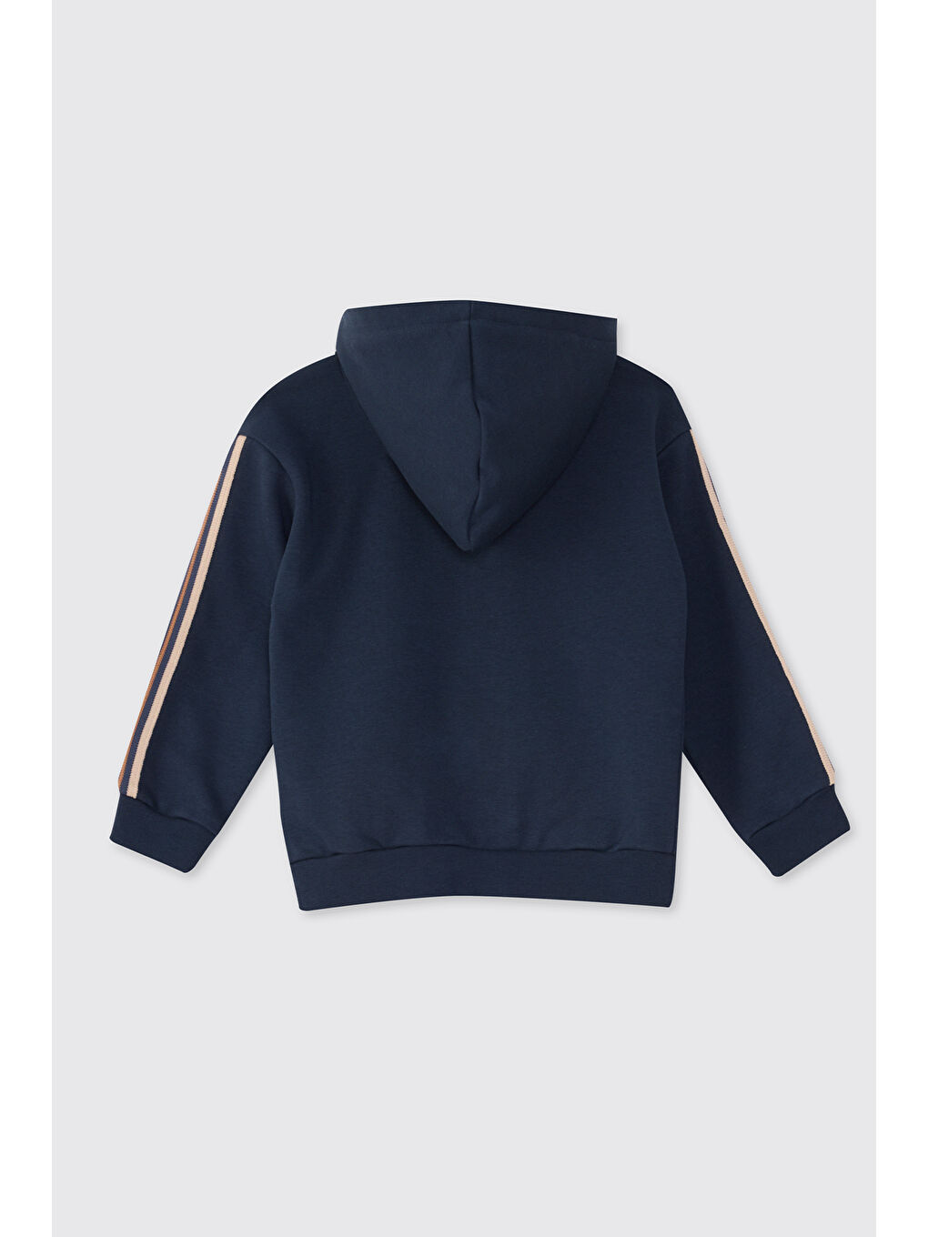 Erkek Bebek Fermuarlı Lacivert Sweatshirt-1