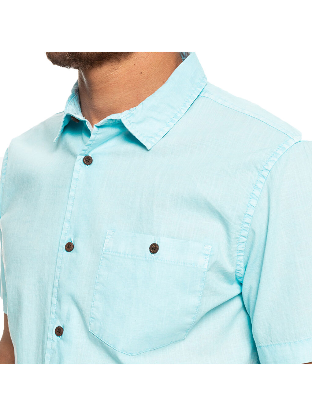 Erkek Gömlek Bolam M Mavi Günlük Giyim-2