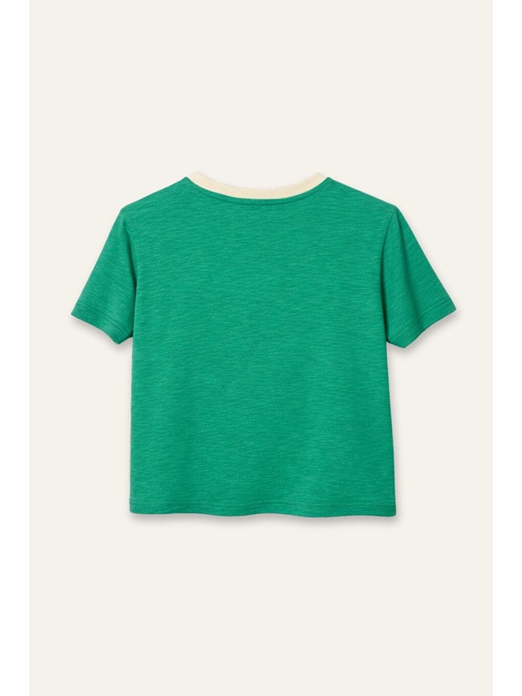 Erkek Çocuk Baskılı T-Shirt  - Yeşil-1