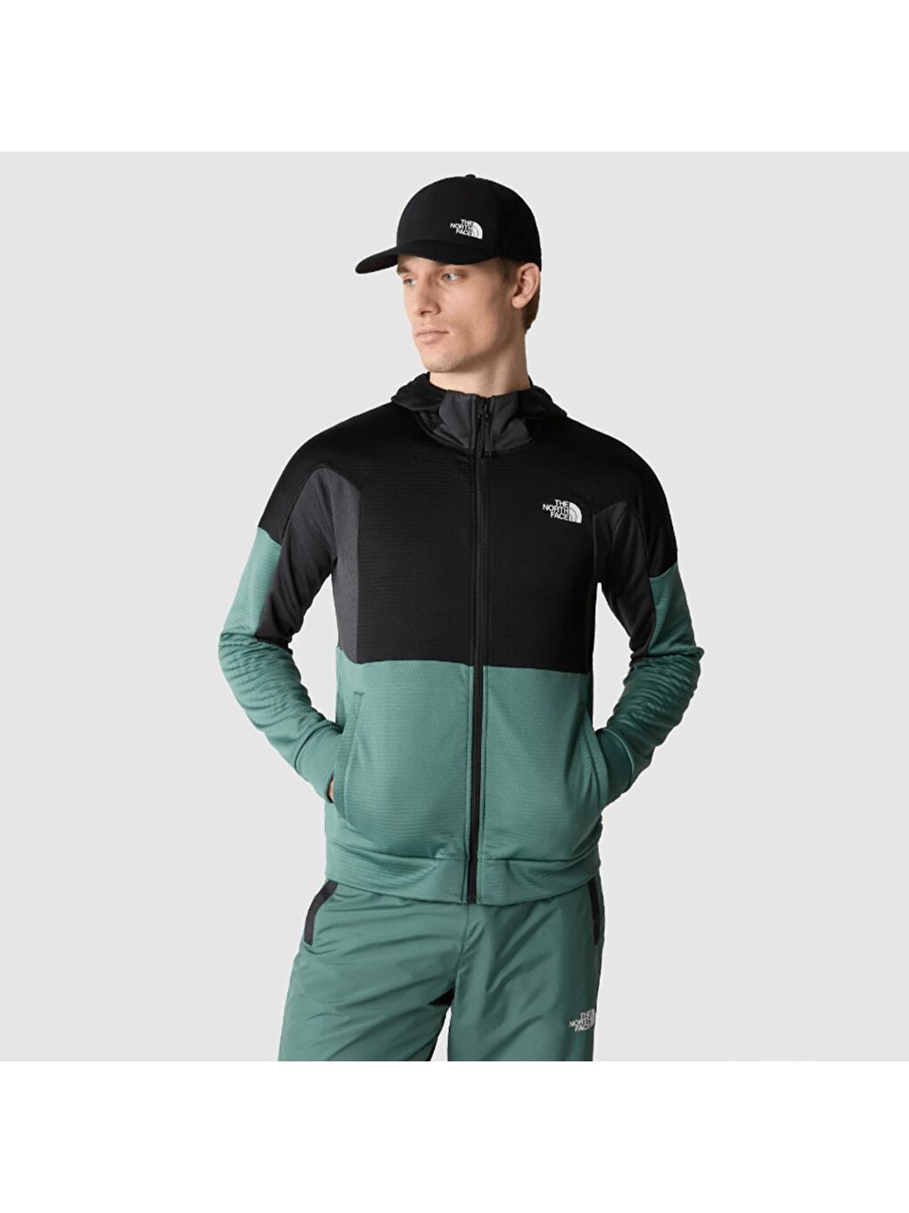 Karışık Mountain Athletics Flee Erkek Kapüşonlu Hoodie