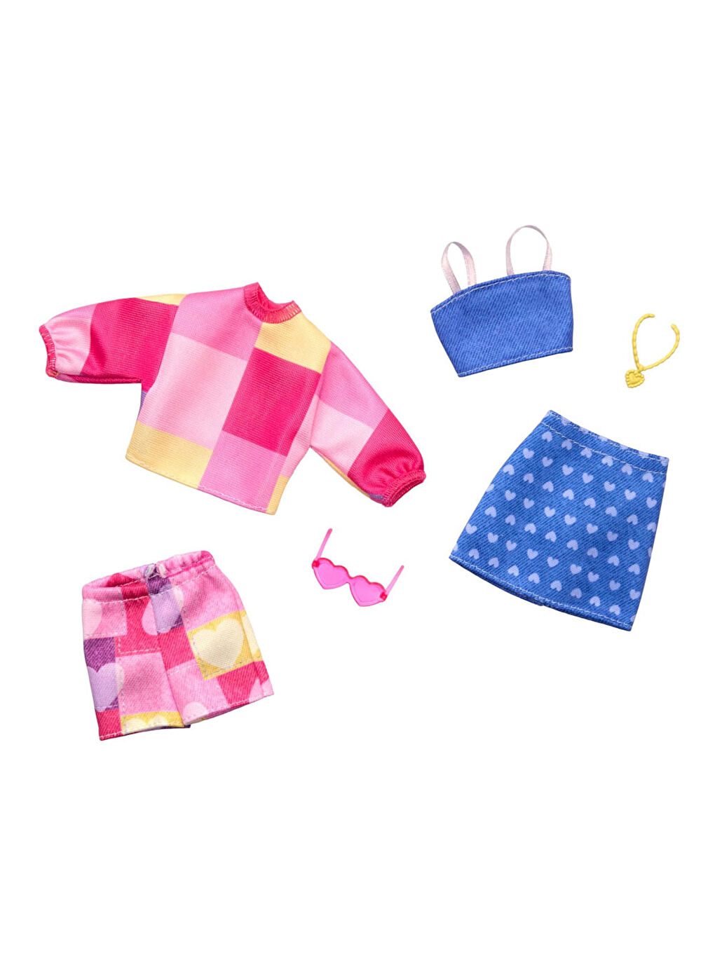 Barbienin Kıyafet Koleksiyonu 2li Paketler GWF04-HRH42