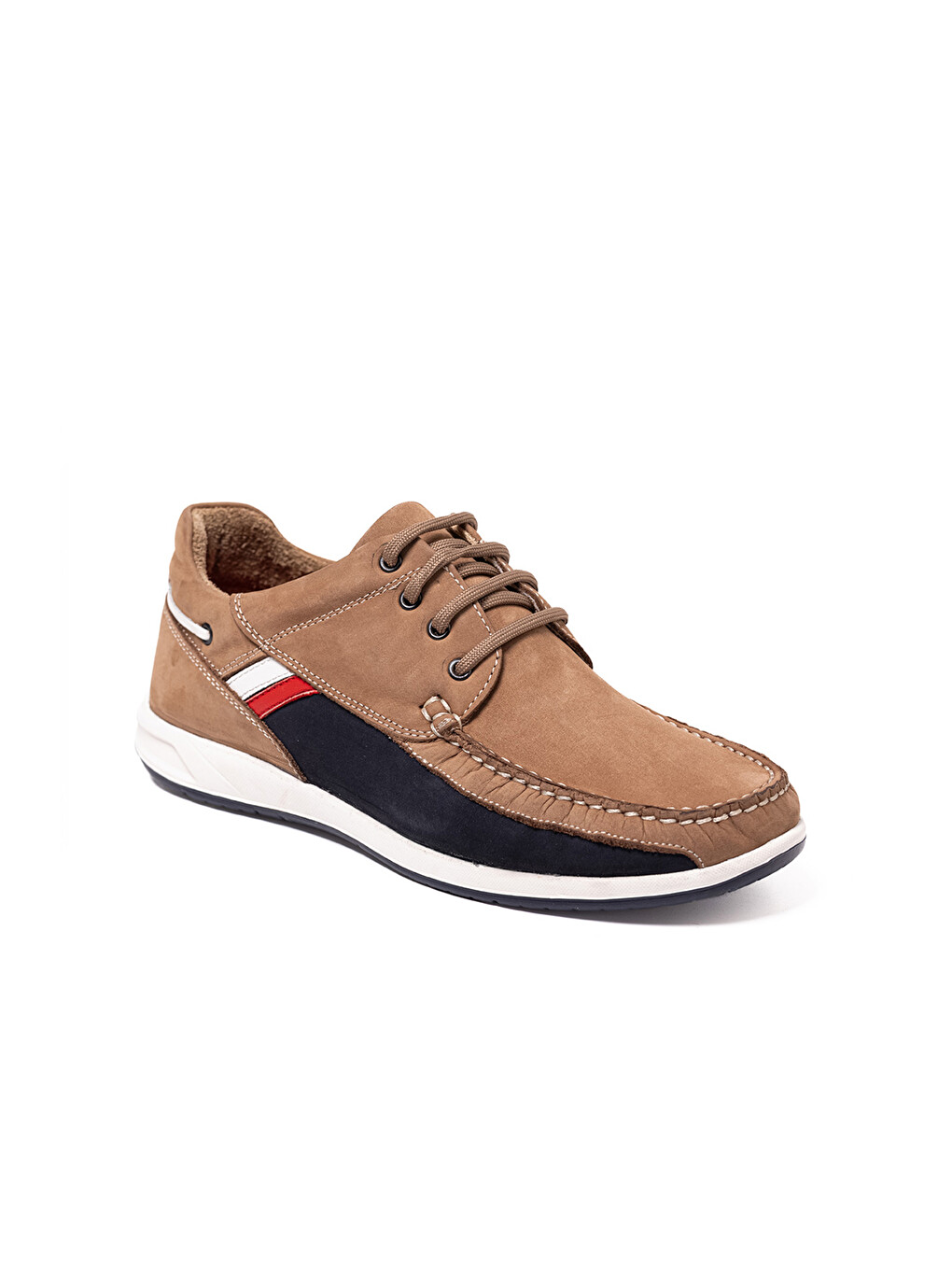 Bej Erkek Sneaker OG-419 Kum Nubuk-1