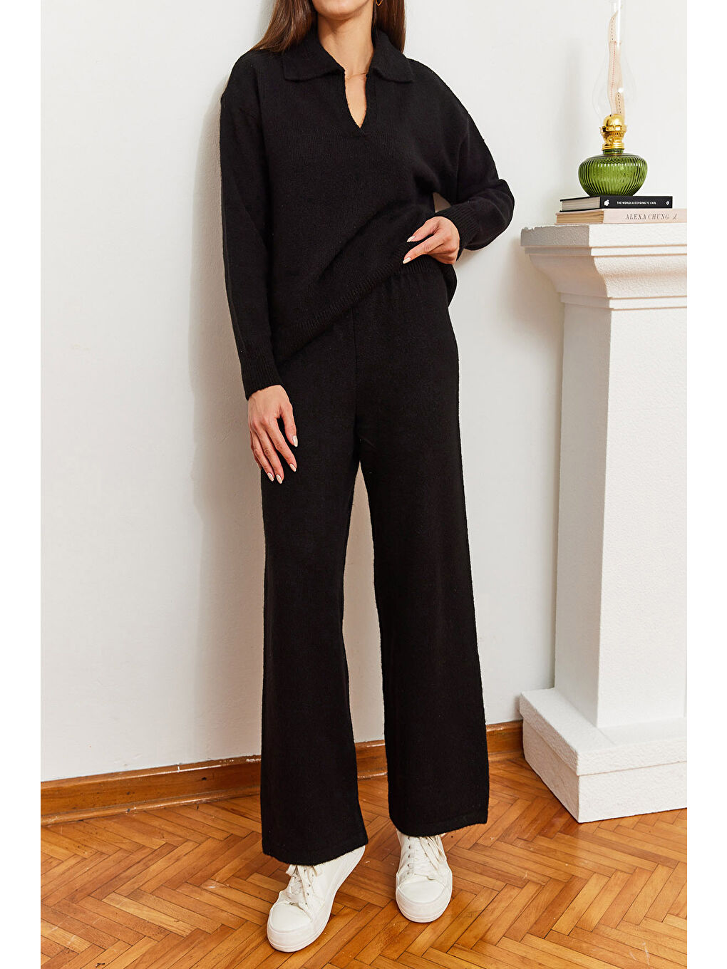 Siyah Kadın Alt-Üst Takım