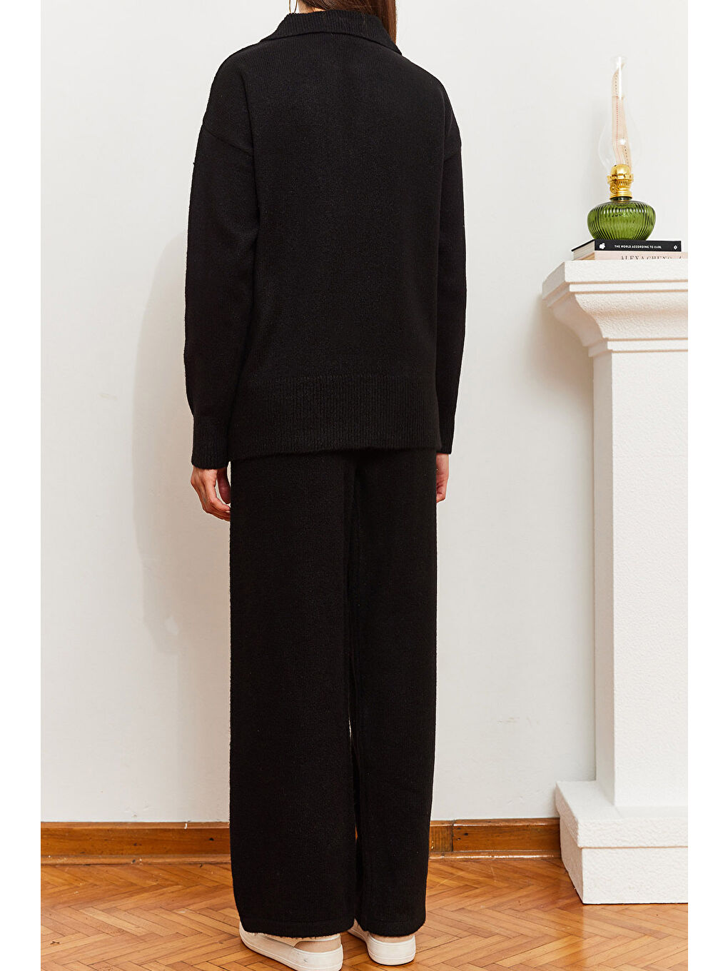 Siyah Kadın Alt-Üst Takım-3