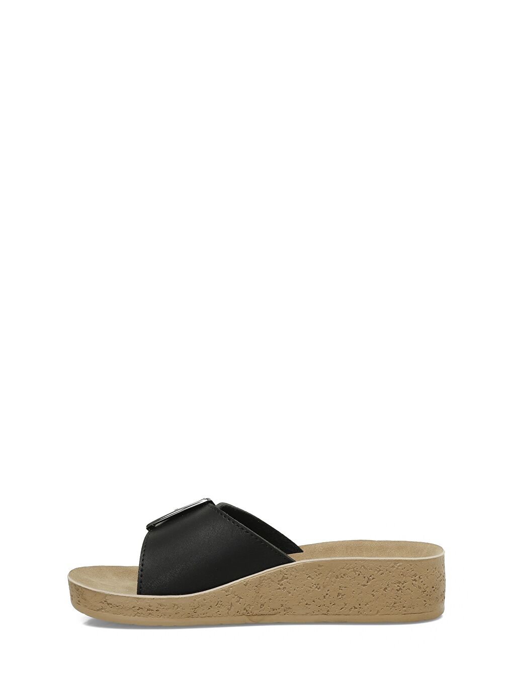 405011.Z5FX Siyah Kadın Ev Terliği-2