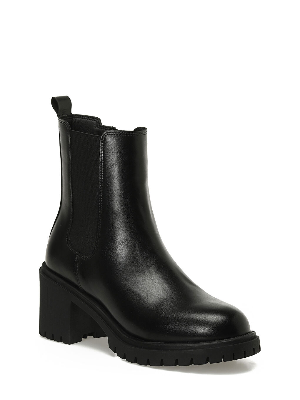 25K-6007 5PR Siyah Kadın Chelsea Bot-1
