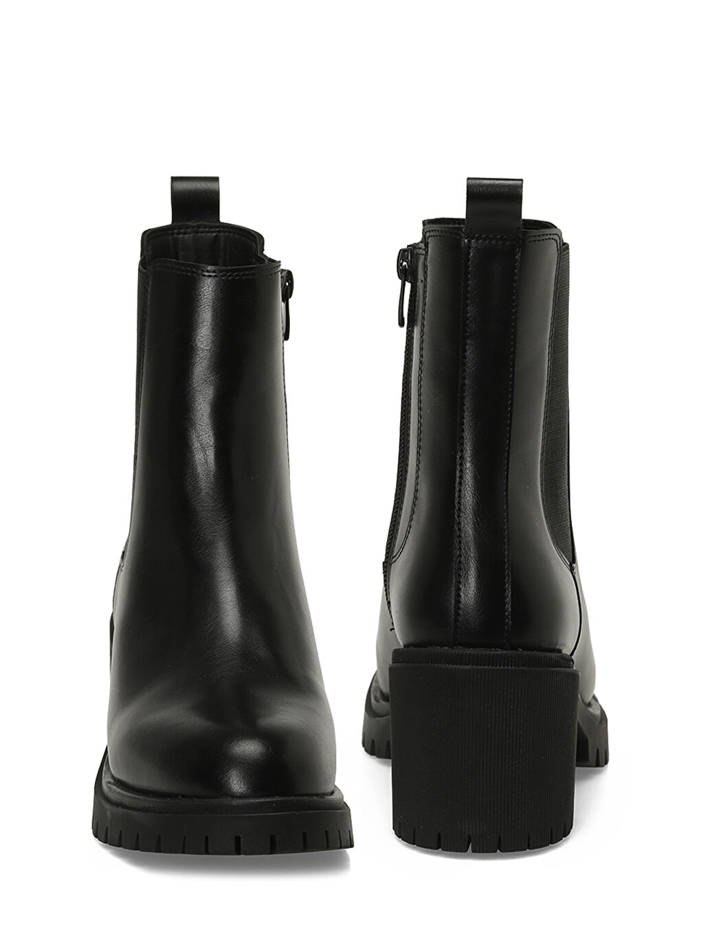 25K-6007 5PR Siyah Kadın Chelsea Bot-4