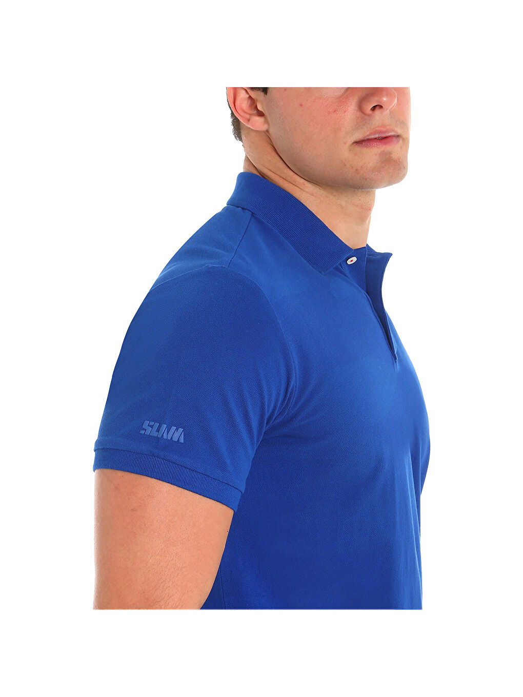 Deck Polo Erkek Mavi Polo Tişört-2