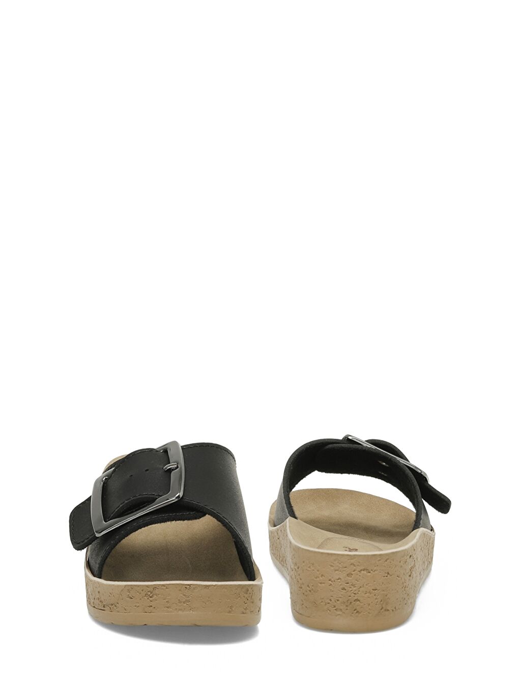 405011.Z5FX Siyah Kadın Ev Terliği-4