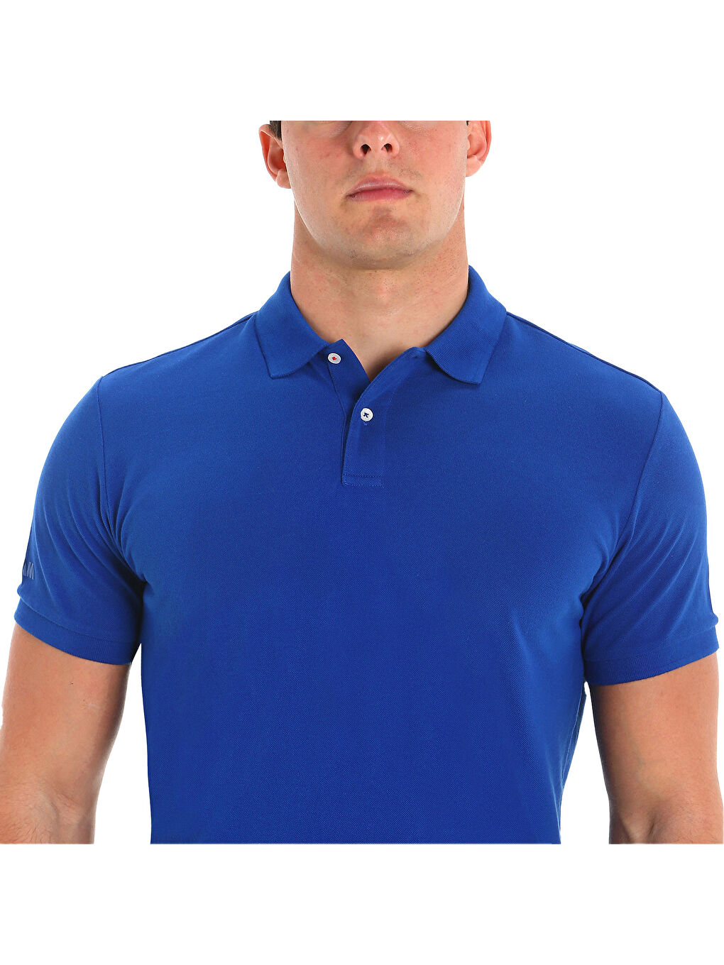 Deck Polo Erkek Mavi Polo Tişört-3