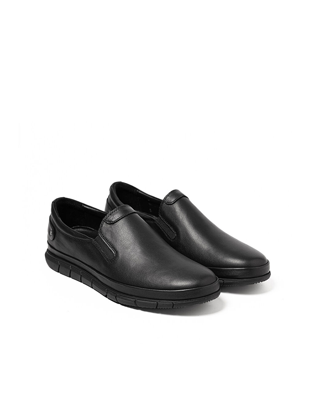 Erkek Sneaker OG-5424 101 Siyah Dolaplı Deri-2