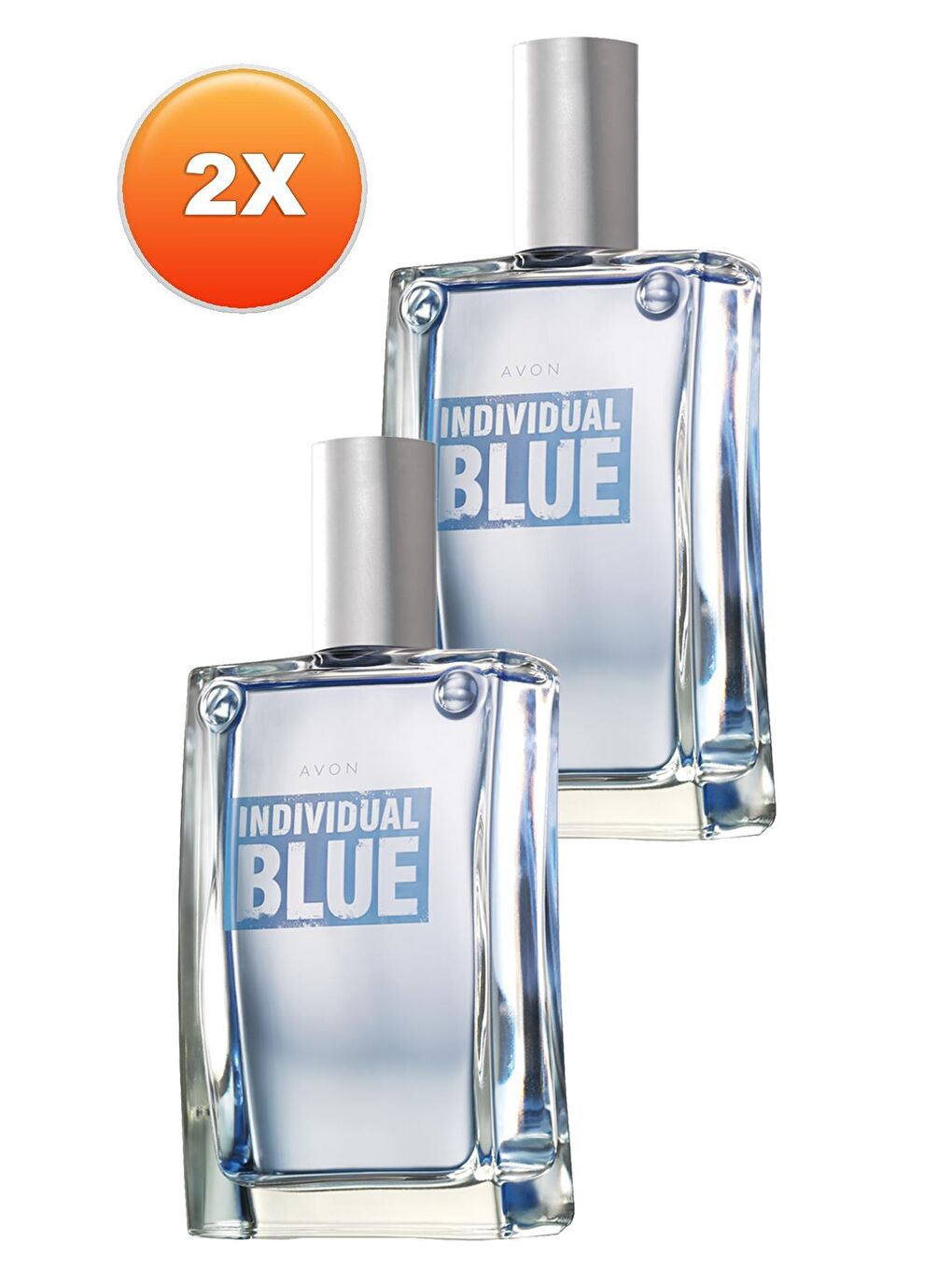 AVON Renksiz Individual Blue Erkek Parfüm Edt 100 Ml. İkili Set - 1