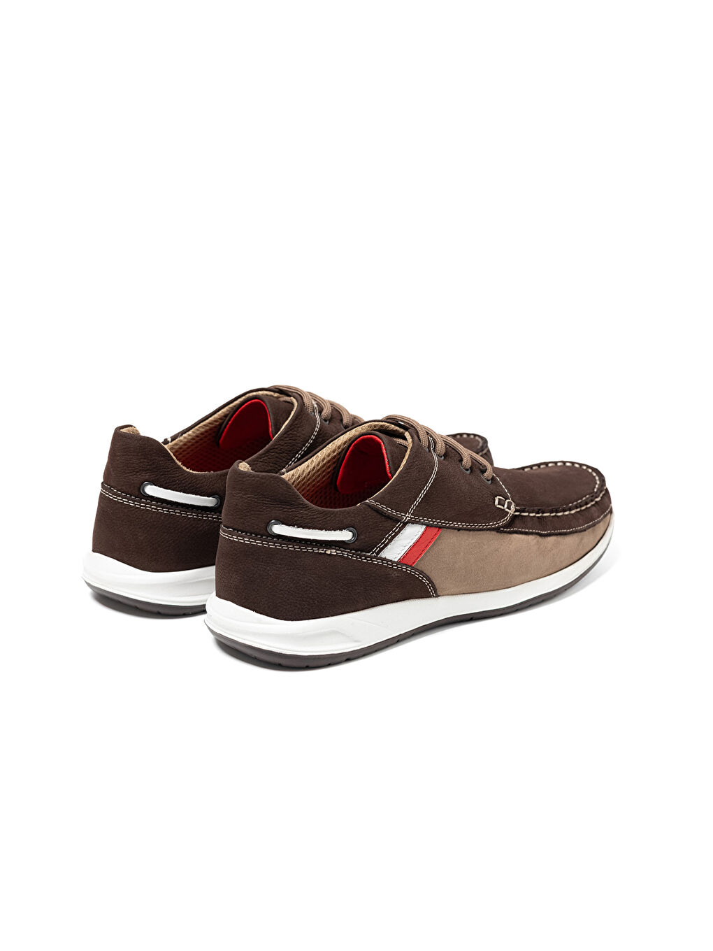 Kahverengi Erkek Sneaker OG-419 Kahve Nubuk-3