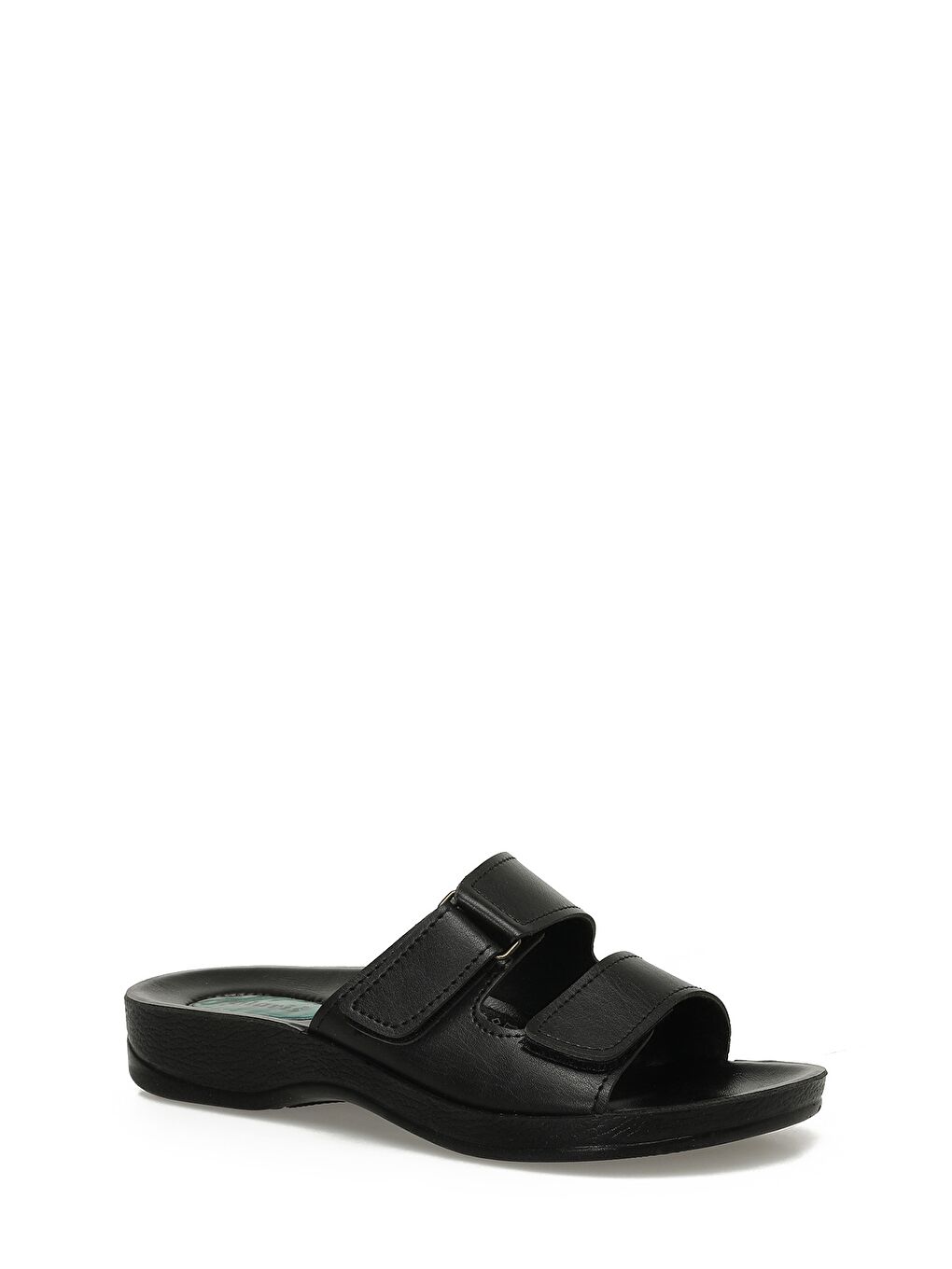 607015.Z5PR Siyah Kadın Terlik-1