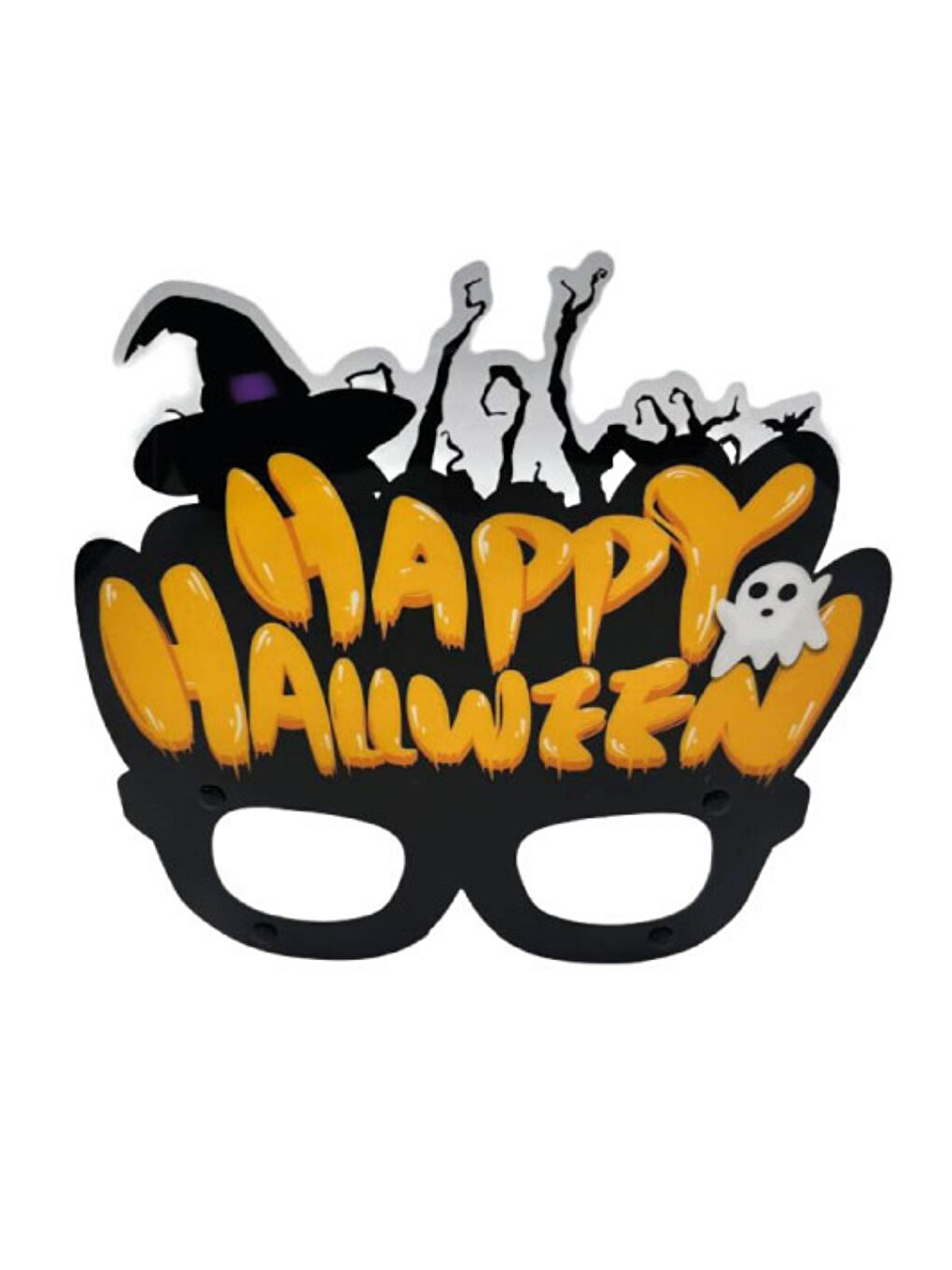 Turuncu Happy Parti Gözlüğü-1