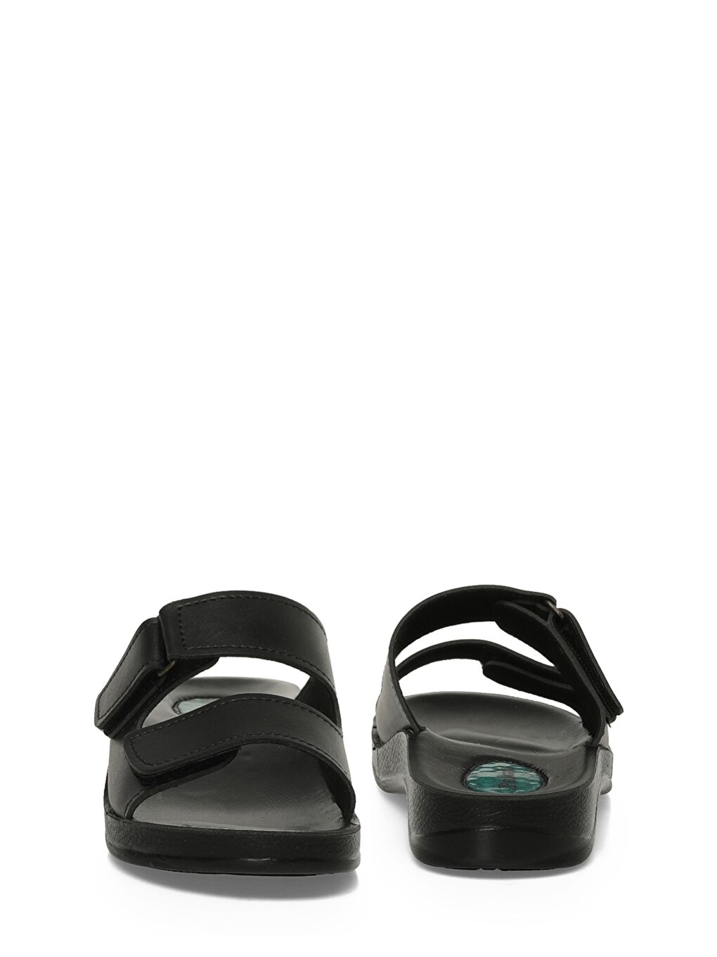 607015.Z5PR Siyah Kadın Terlik-4