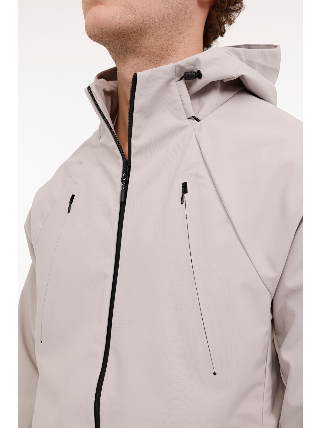 ML 8 HW2770 4PR Bej Erkek Yağmurluk-3