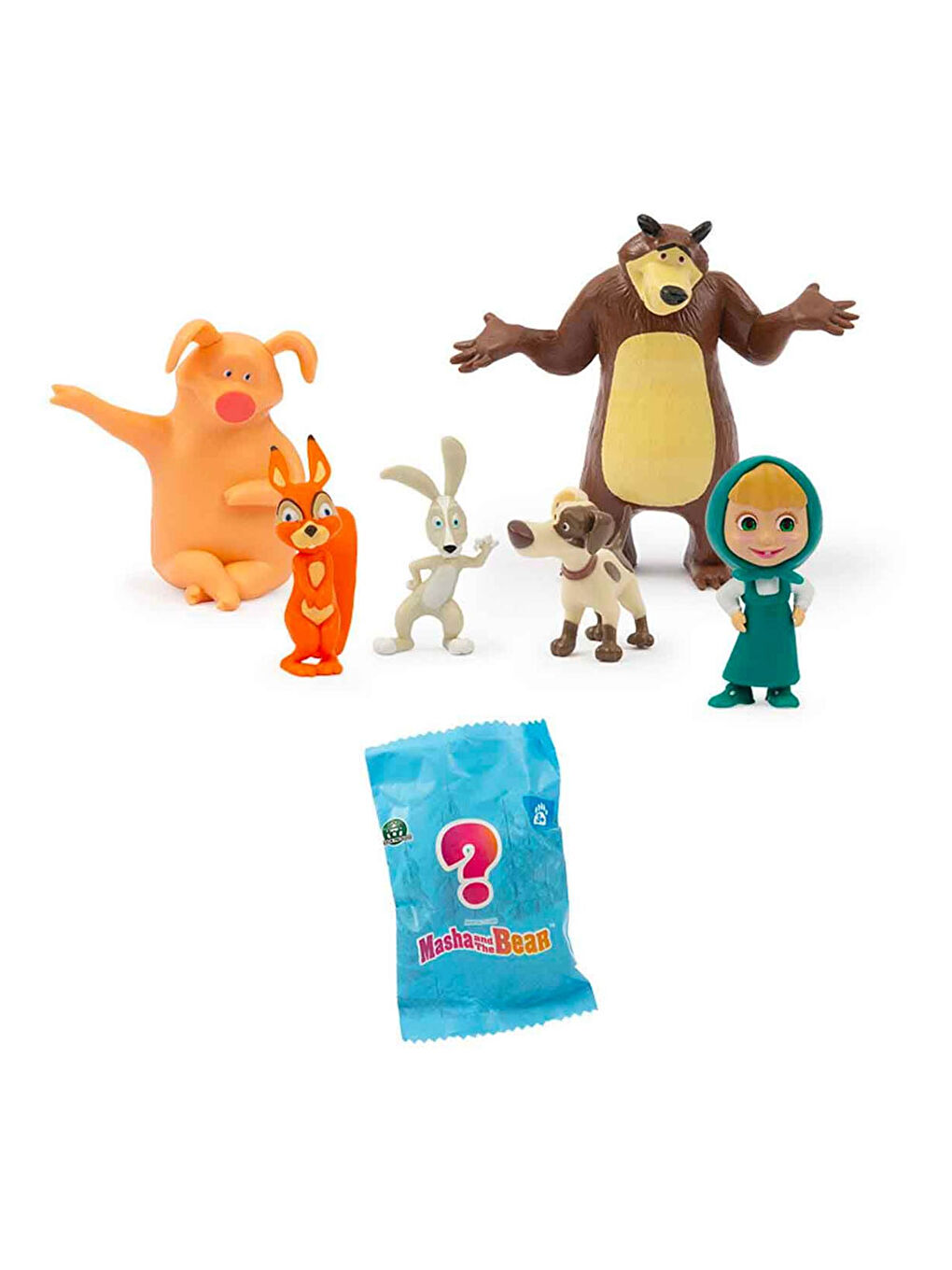 Masha ve Koca Ayı Figür Seti W2 MHA31000-1