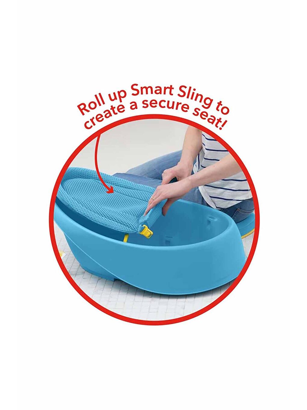 Moby 3'ü 1 Arada Akıllı Küvet Mavi-2