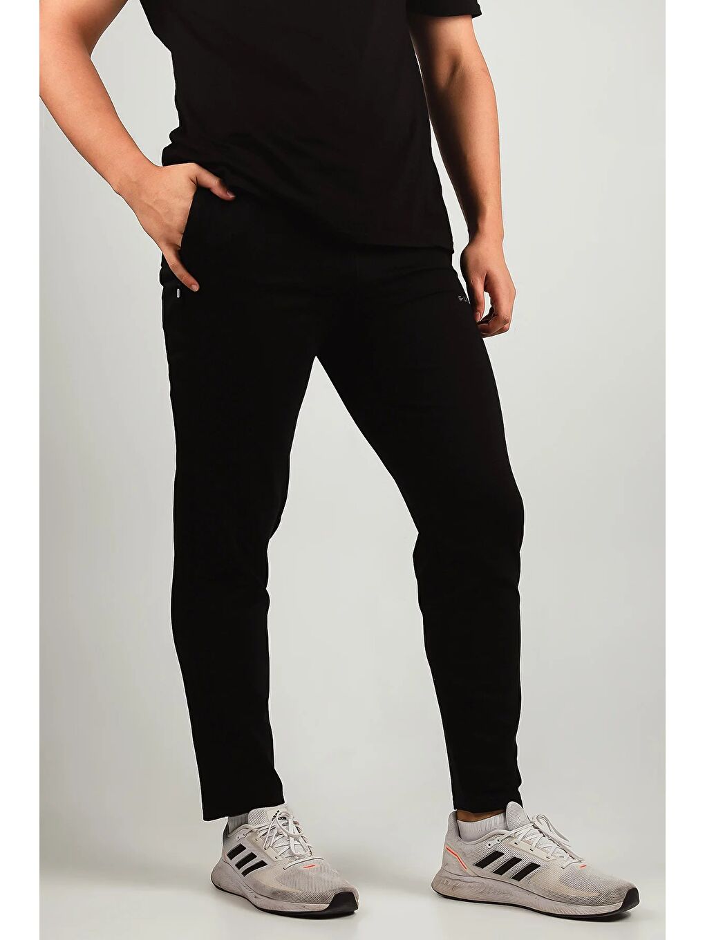 Lacivert Erkek Baskılı Eşofman Altı-1