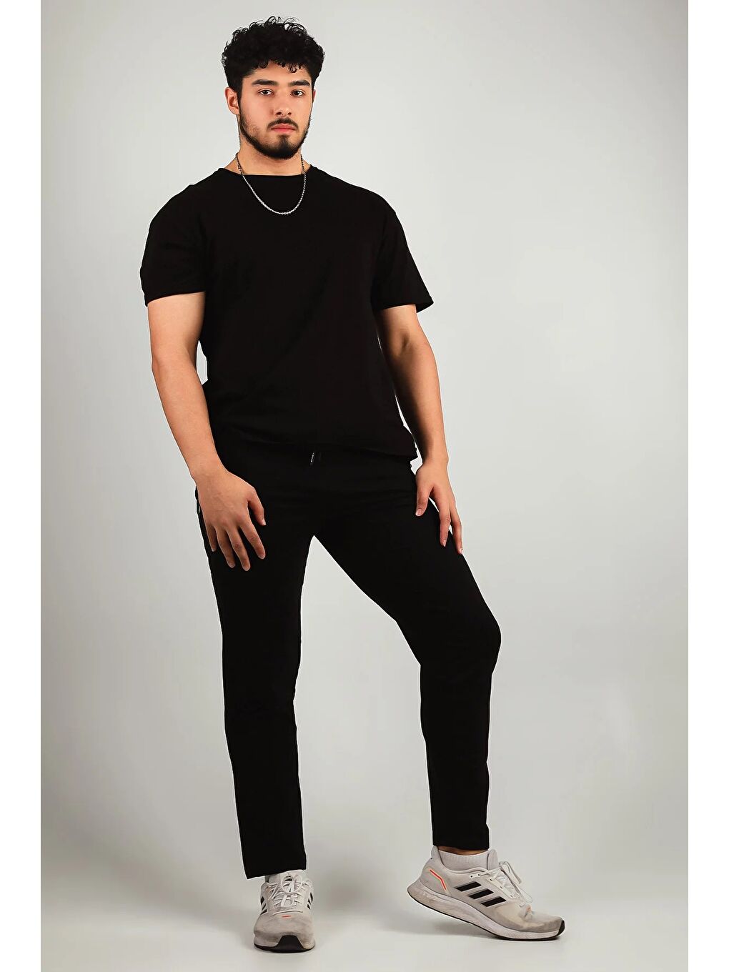 Lacivert Erkek Baskılı Eşofman Altı-3