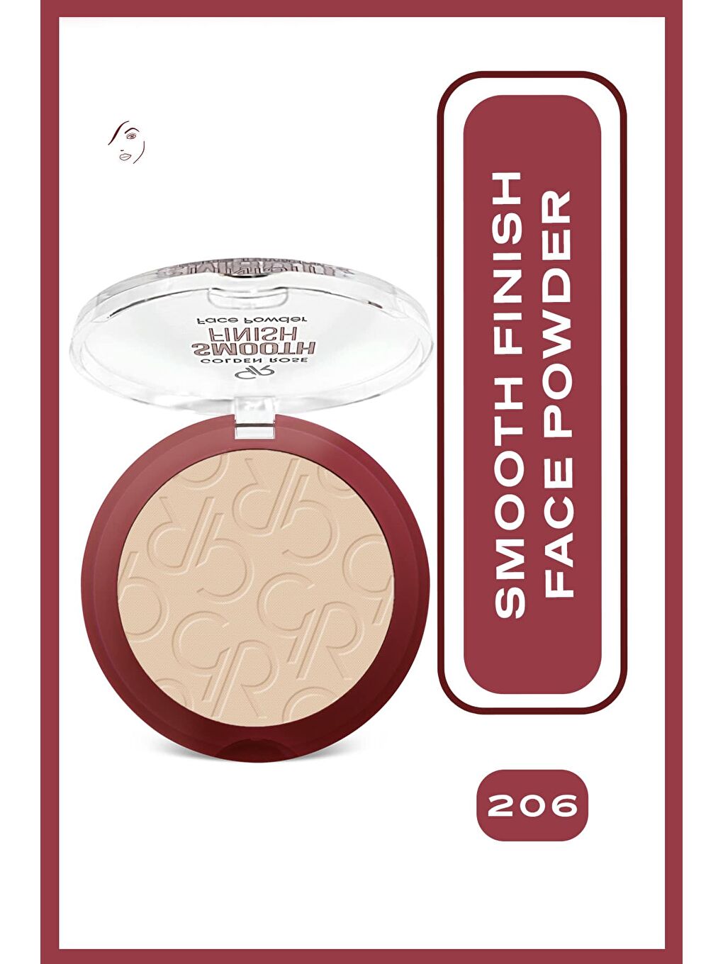 Smooth Fınısh Face Powder No: 206 - Pürüzsüz Bitişli Pudra
