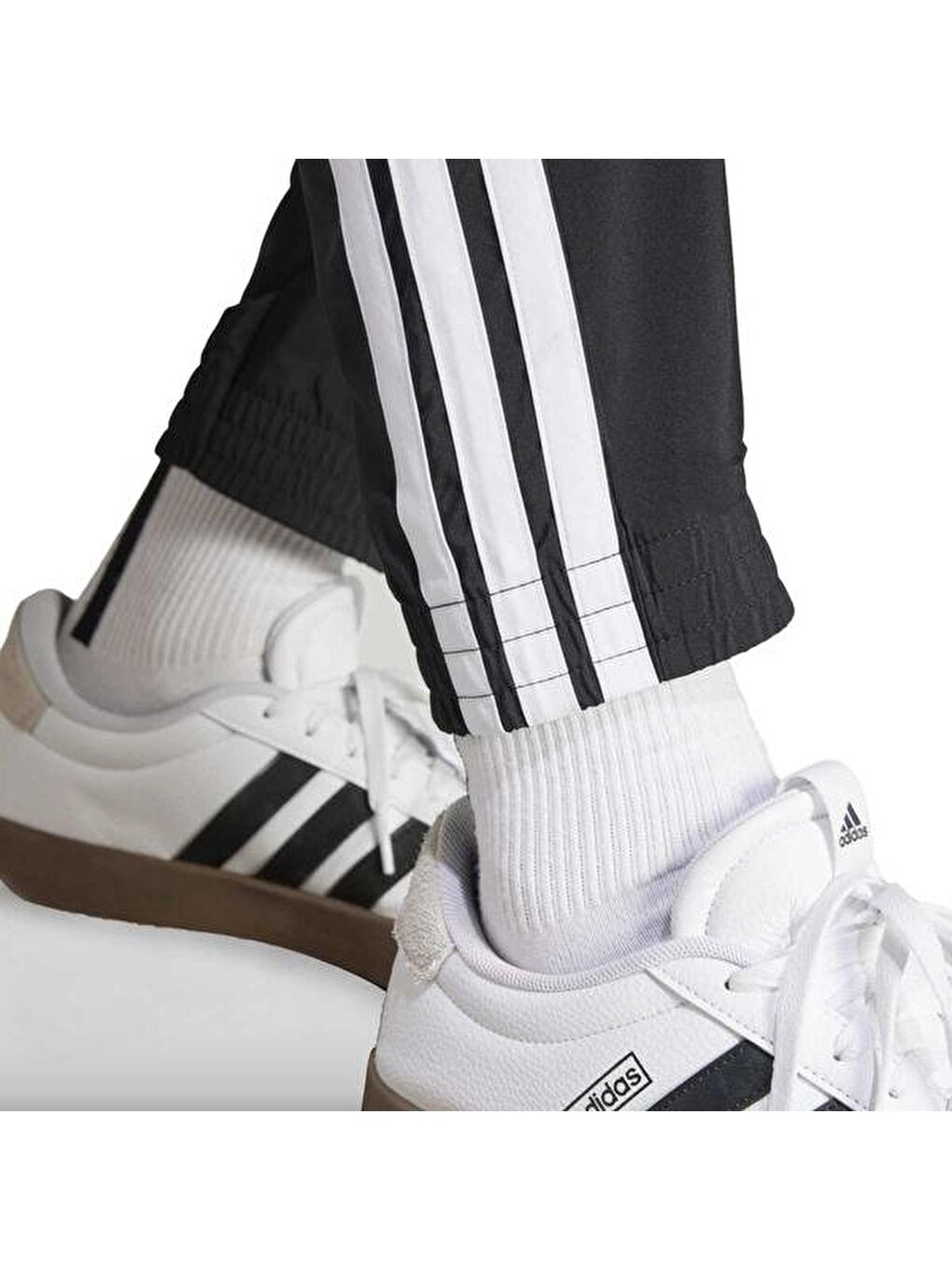 Essentials Woven Erkek Siyah Eşofman Altı-1