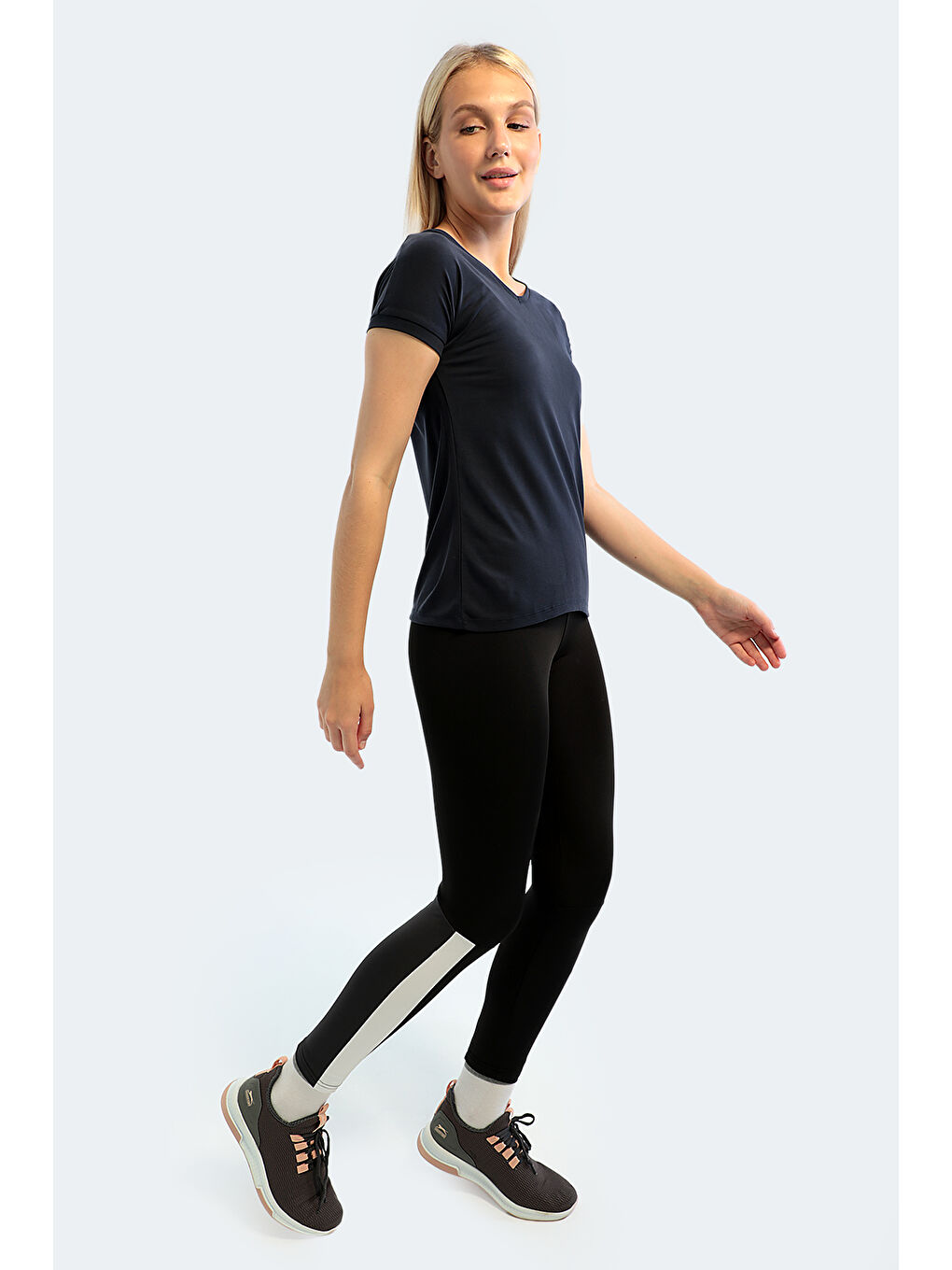 PLAY Kadın Tişört Lacivert-5