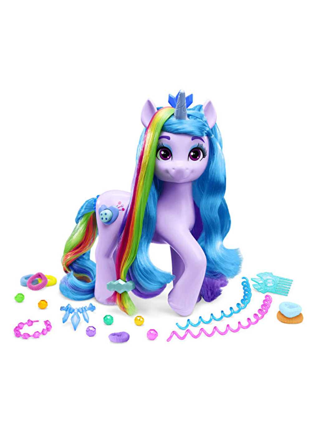 My Little Pony Renksiz Izzy Moonbow Gökkuşaği Stili F8825