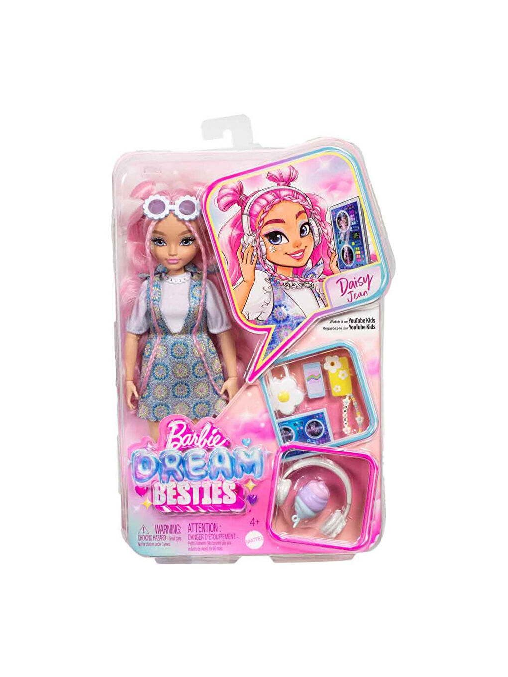 Barbie Dream Besties Ana Karakter Bebekler Daisy JDD74-1