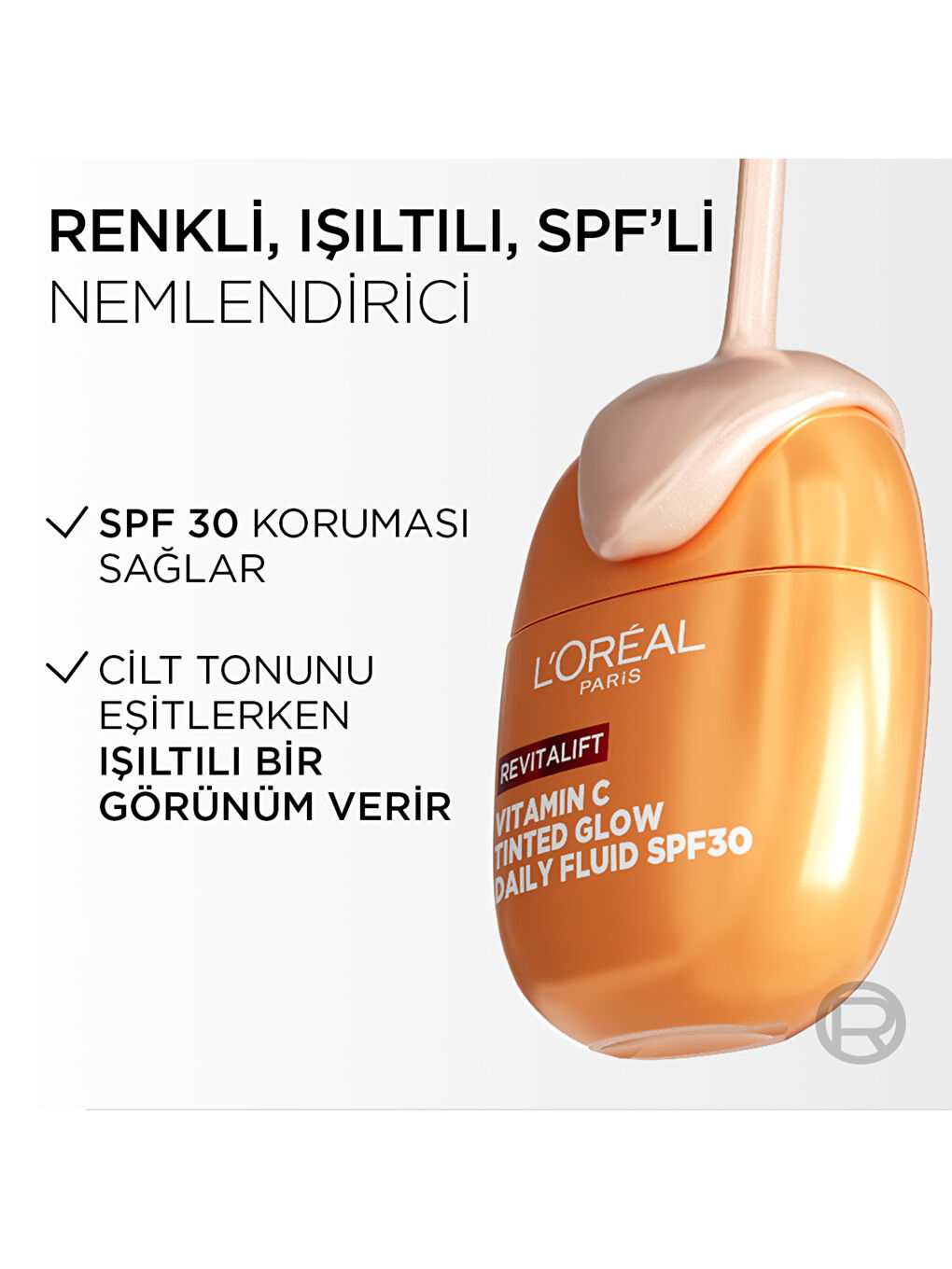 L’Oreal Paris Revitalift [Hyaluronik Asit] İçeren Dolgunlaştırıcı Hafif Yapılı SPF30 Korumalı Nemlen-6